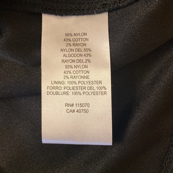 Beautiful and sophisticated Nina Leonard black dress. Excellent condition size L - Picture 7 of 7